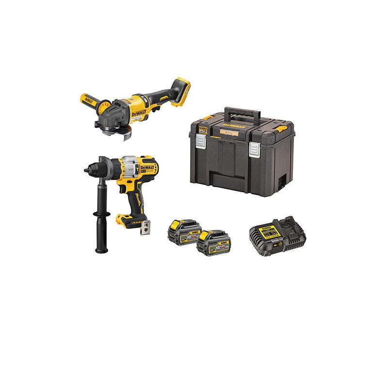 DeWalt Combo kit 18V DCK2016T2T (DCD999 + DCG418) 2×6.0Ah