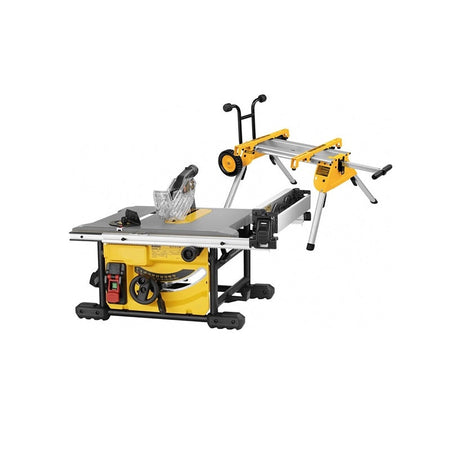Dewalt 1850w tafelzaag DW7458 + verrijdbaar onderstel DE7400