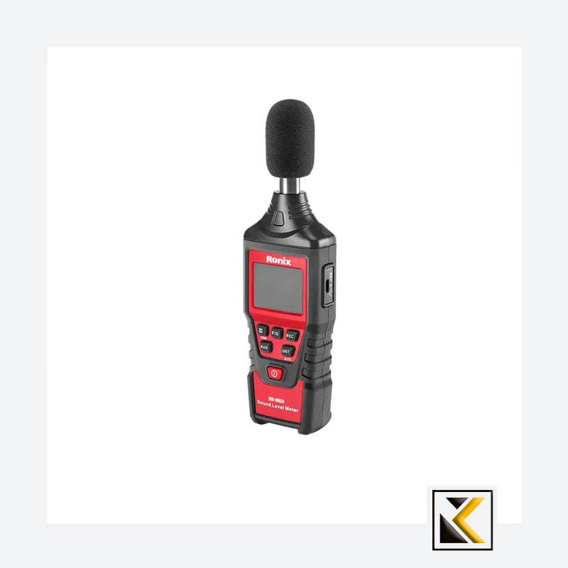 Digitale geluidsniveaumeter