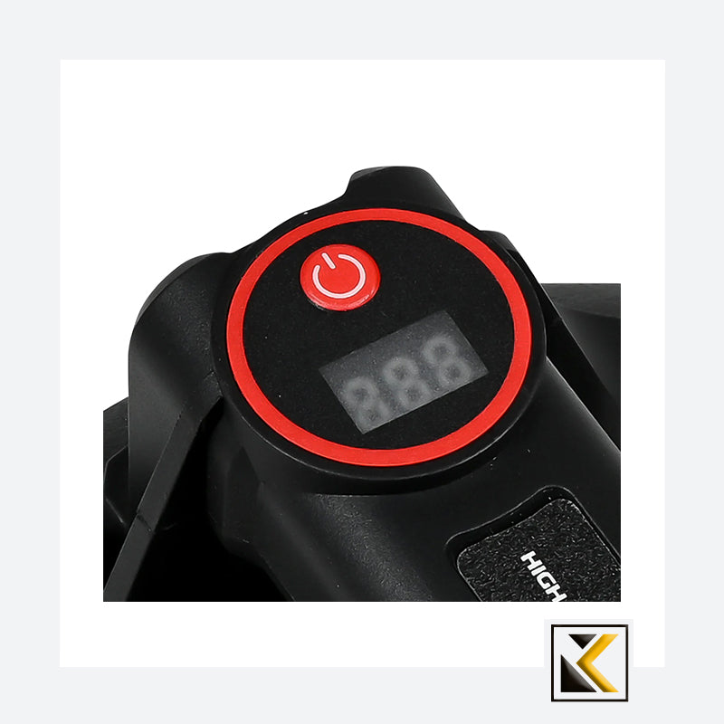 Digitale vacuümzuignap