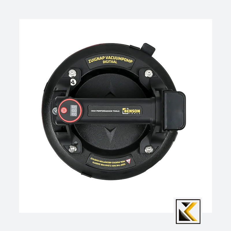 Digitale vacuümzuignap