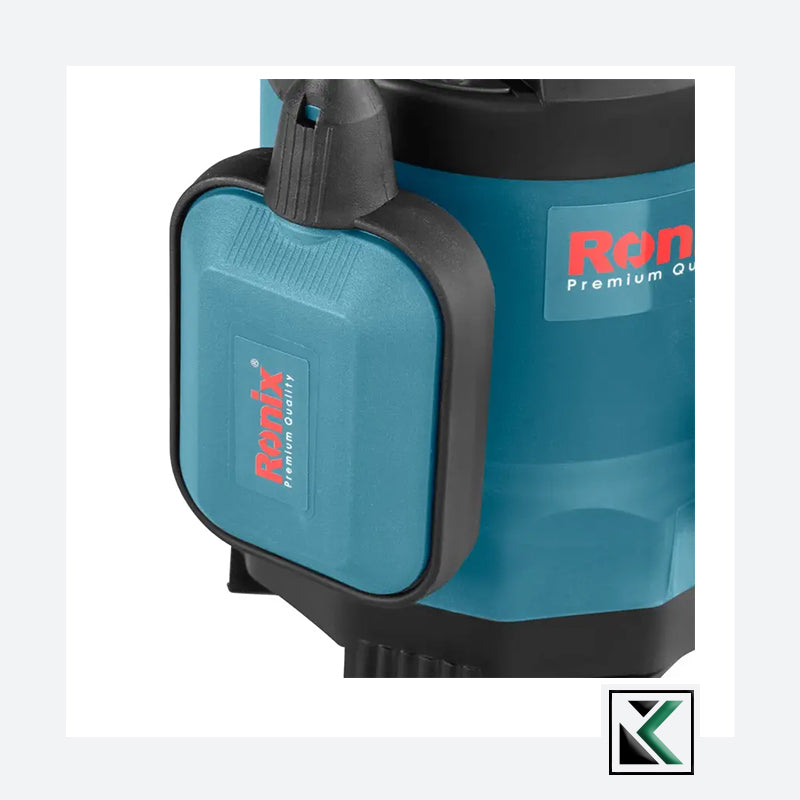 CHM GmbH® Dompelpomp voor afvalwater, 13.000 l/u, opvoerhoogte 8,5 m, 0,85 bar, 750 W, geïntegreerde vlotter