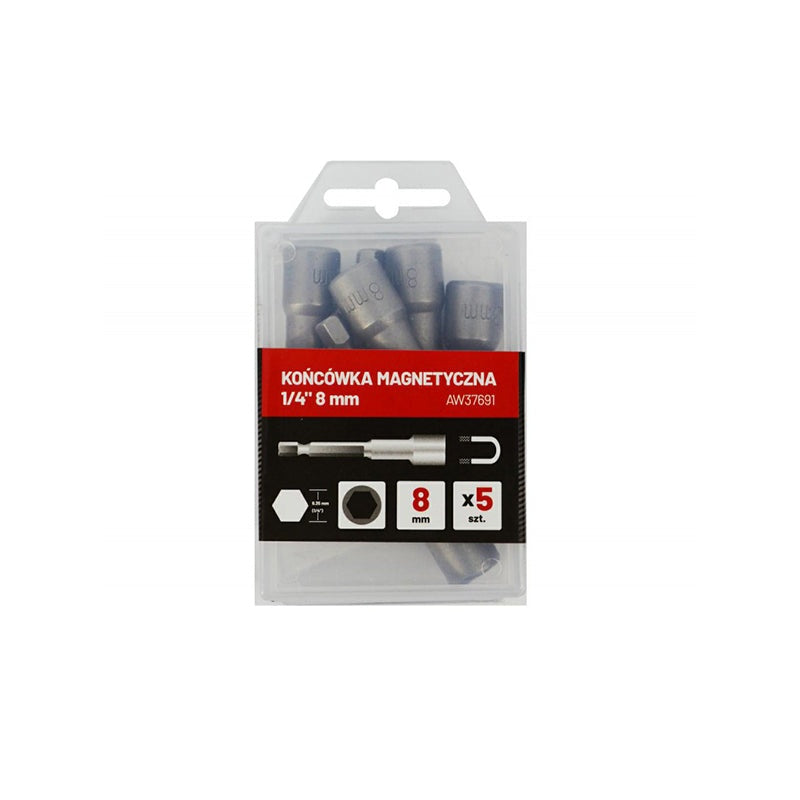 Dopsleutelbit 8mm magnetisch