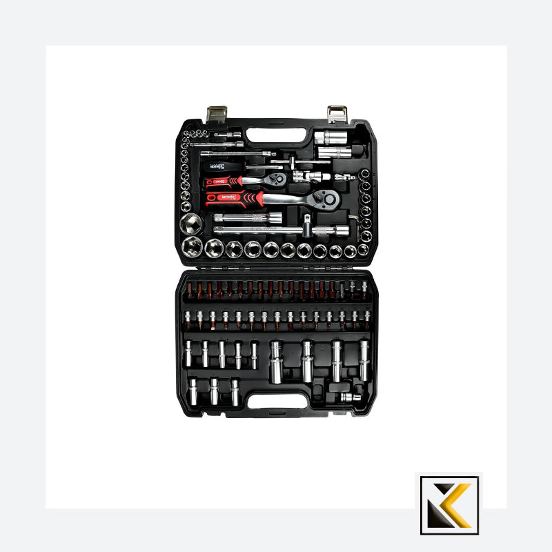 Dopsleutelset 94 dlg Benson