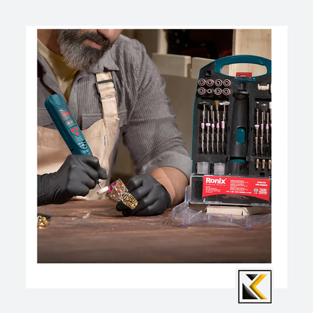 Dremel gereedschapsset 3.6V Ronix