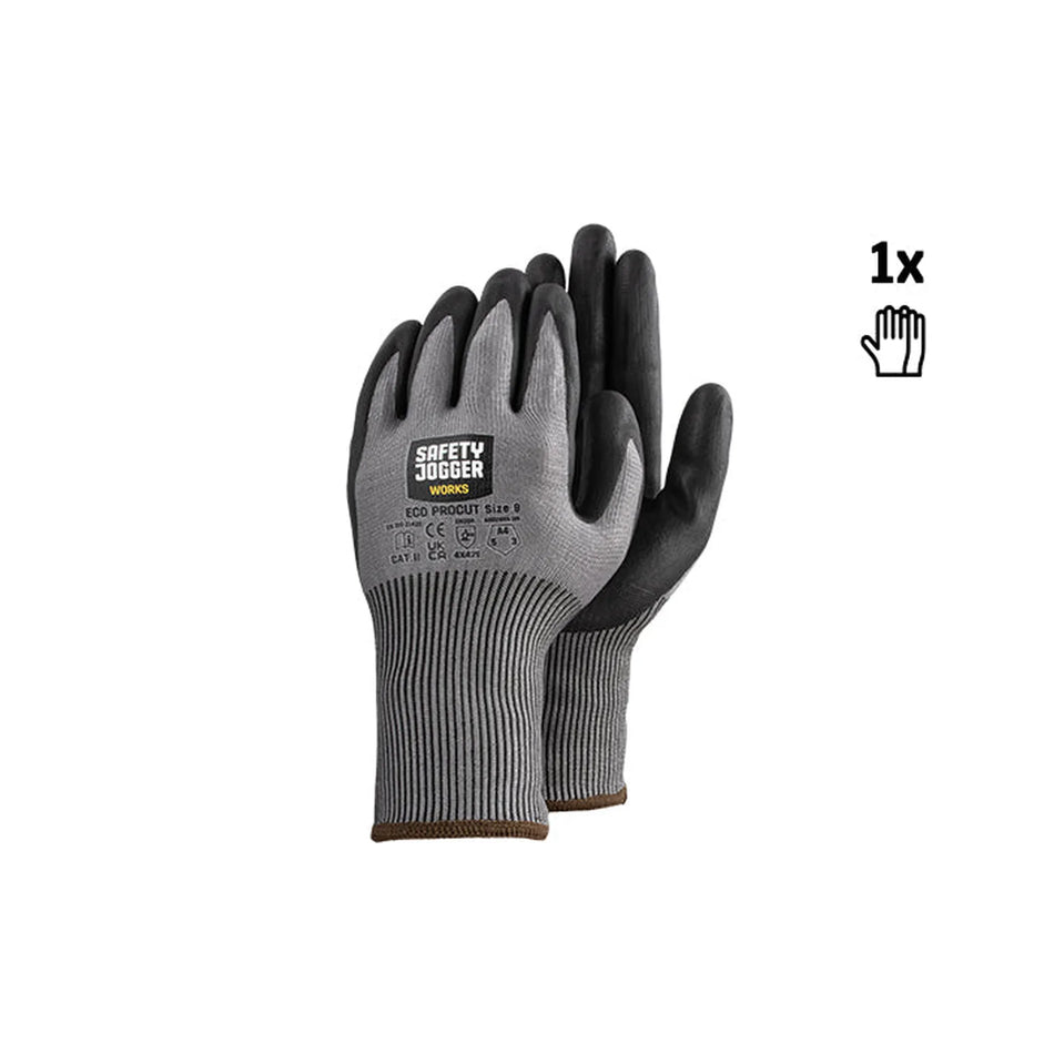 ECOPROCUT handschoenen Safety Jogger grey