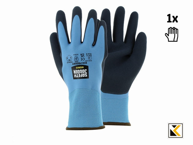 Eco prodry handschoen safety jogger blue