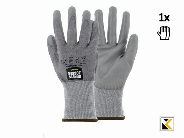 Eco proshield handschoen safety jogger grey