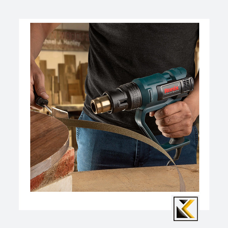 Elektrisch Ronix 1102 heteluchtpistool 2000W