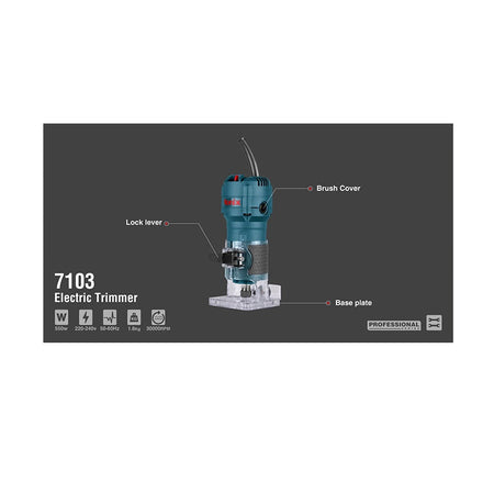 Elektrische bovenfrees 550W Ronix 7103