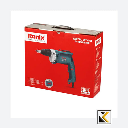 Elektrische gipsplaatschroevendraaier 600W Ronix