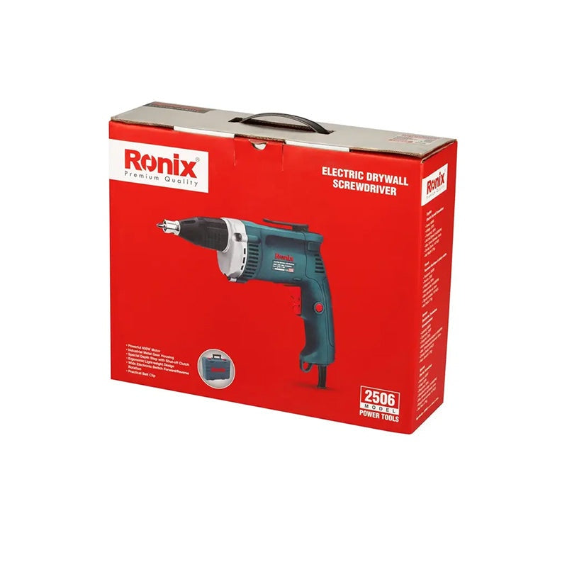 Elektrische gipsplaatschroevendraaier 600W Ronix