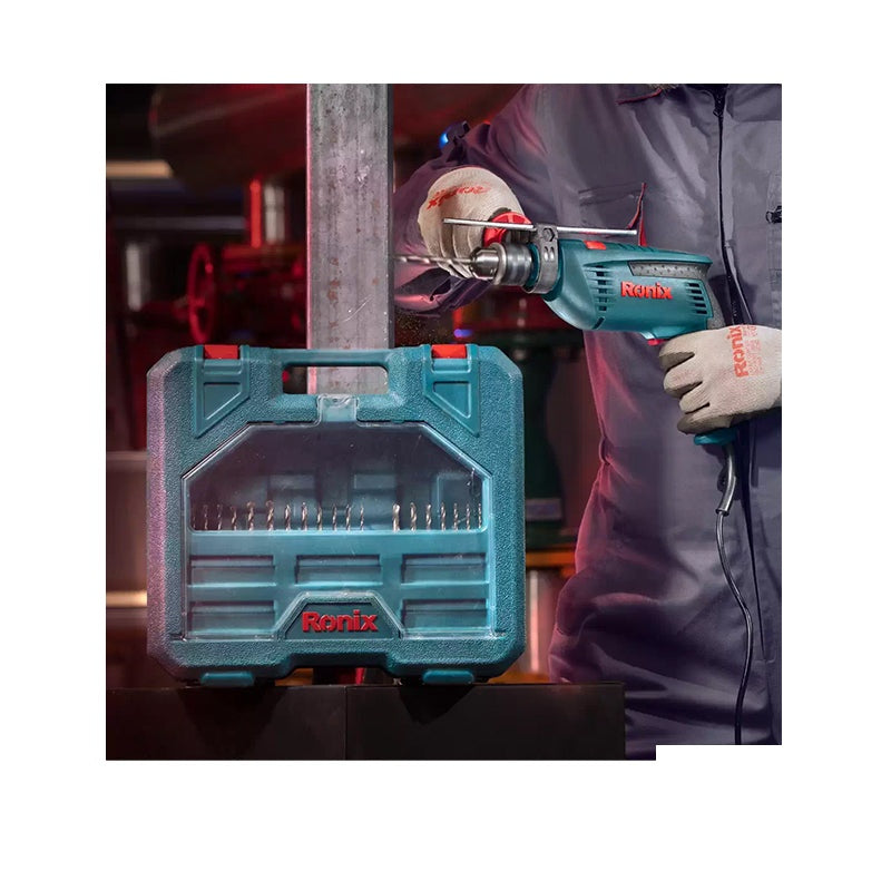 Elektrische slagboormachine set 850w Ronix 2250K