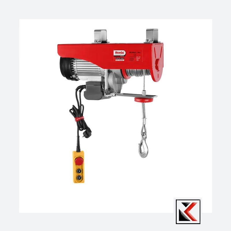 Elektrische takels 18m-1000kg