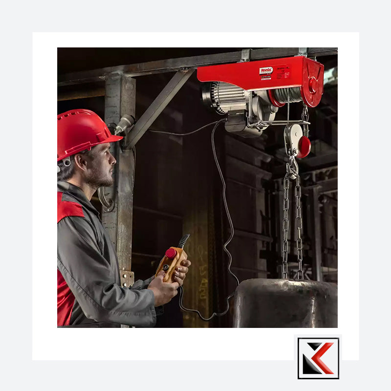 Elektrische takels 18m-1000kg