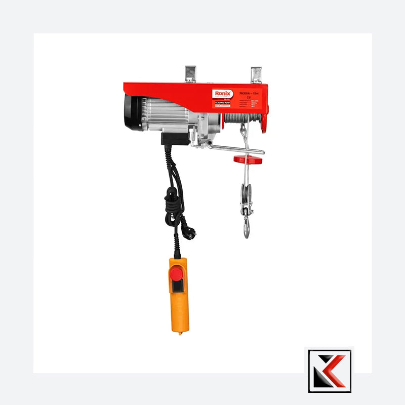 Elektrische takels 18m-300kg
