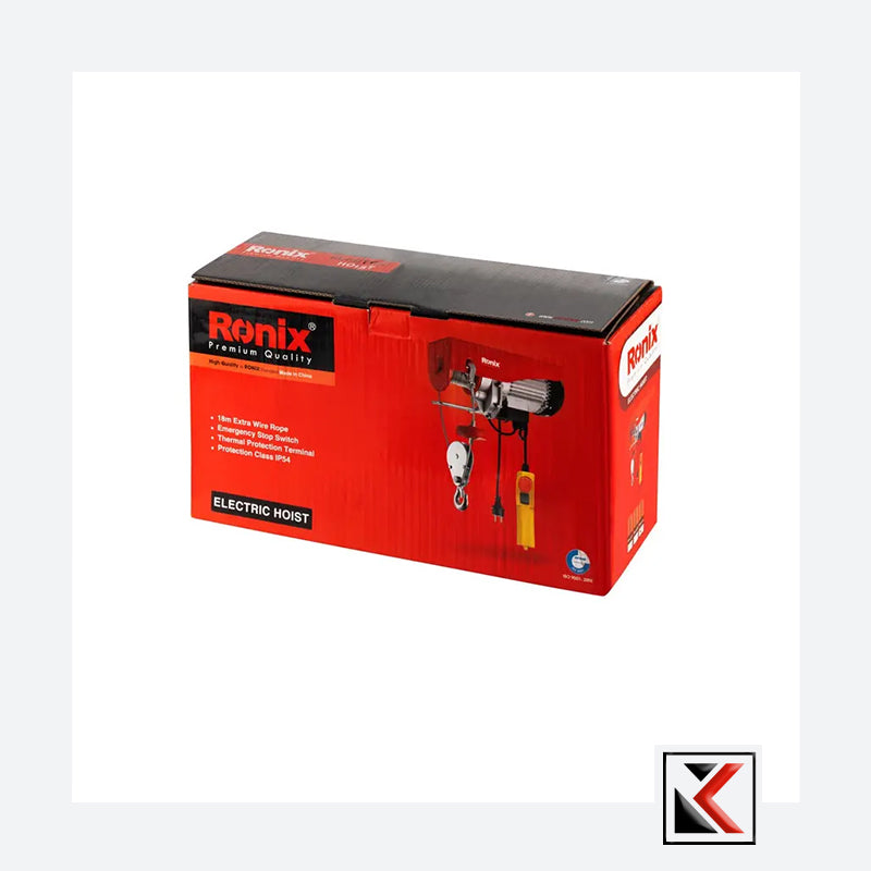 Elektrische takels 18m-300kg