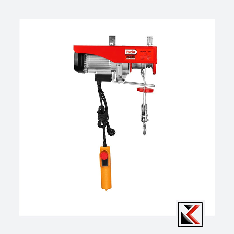 Elektrische takels 18m-500kg