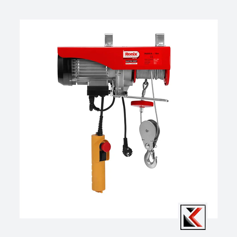 Elektrische takels 18m-800kg