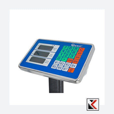 Elektronische platformweegschaal tot 300 kg