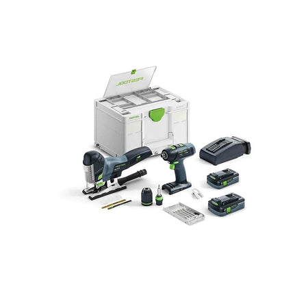 Festool Accu Schroefboormachine + Decoupeerzaag
