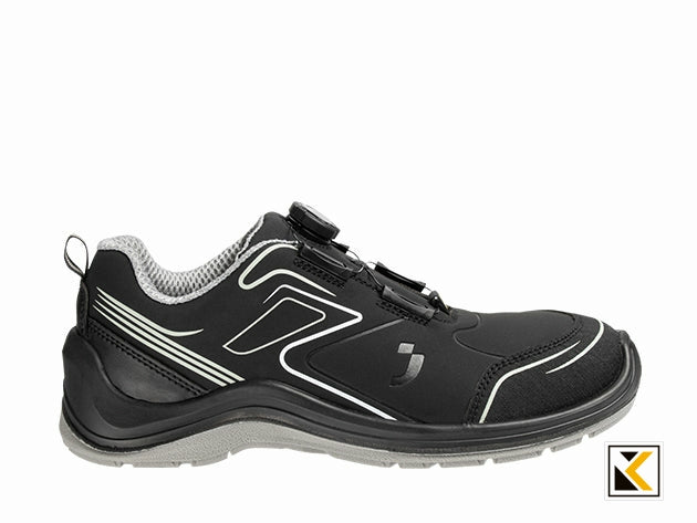 Flow s3 low tls werkschoenen Safety Jogger black
