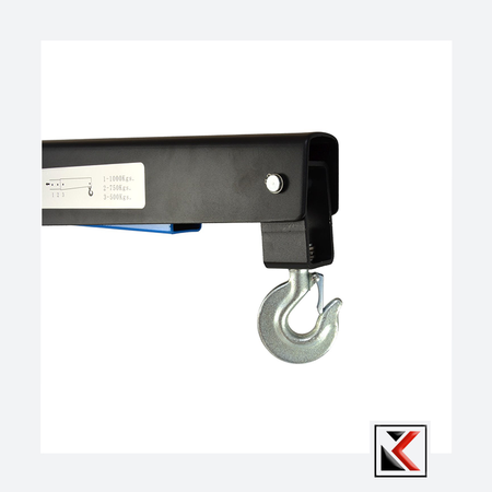 Motorkraan 1T laagprofiel Premium