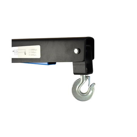 Motorkraan 1T laagprofiel Premium
