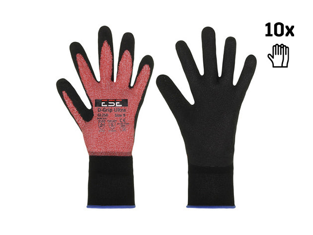 GL250 handschoenen Safety Jogger red