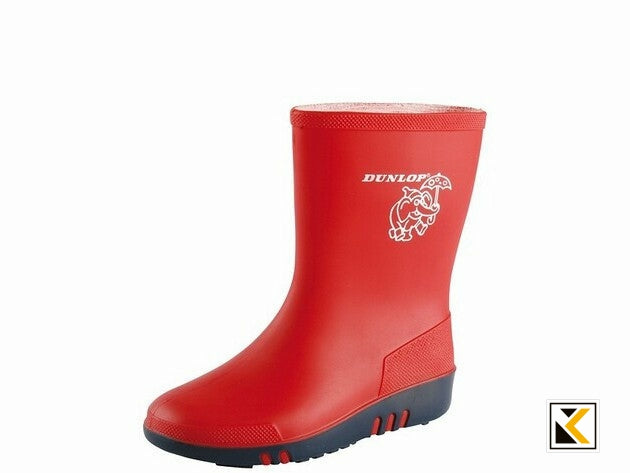 Dunlop - K131510 mini kinderlaars pvc rood red