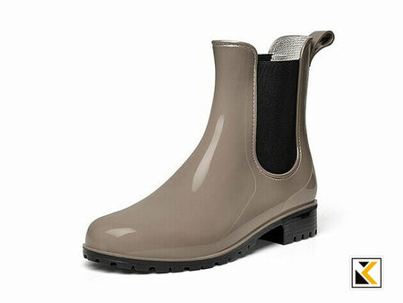 Gevavi Boots - 4300 dames enkellaars pvc beige