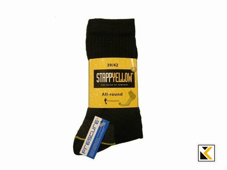 Stapp - 4410 Yellow sok allround black