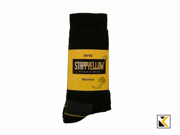 Stapp - 4415 Yellow sok worker blue
