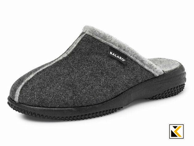 Balabo - B724 damespantoffel antraciet grey