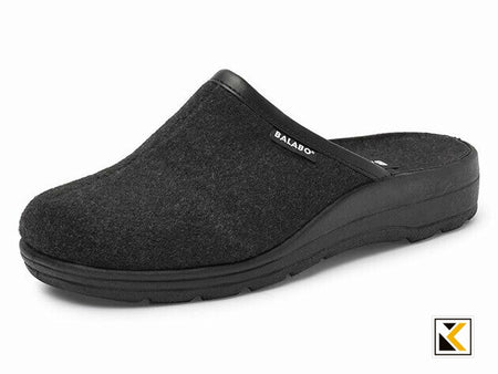 Balabo - Herenpantoffel B828 zwart black