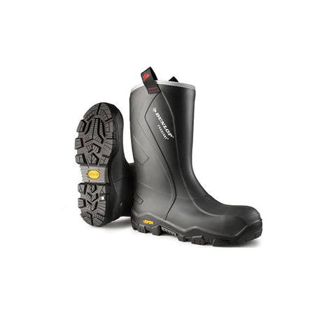 GVVCC22 Regen en winterlaarzen Dunlop black