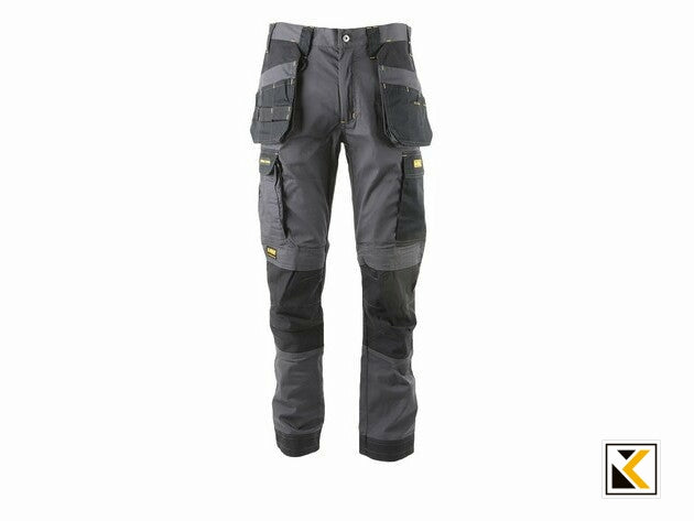 DeWalt - Fairhaven stretch werkbroek L31 grijs/zwart black