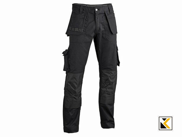 Gevavi Workwear - GW05 multipocketbroek zwart black