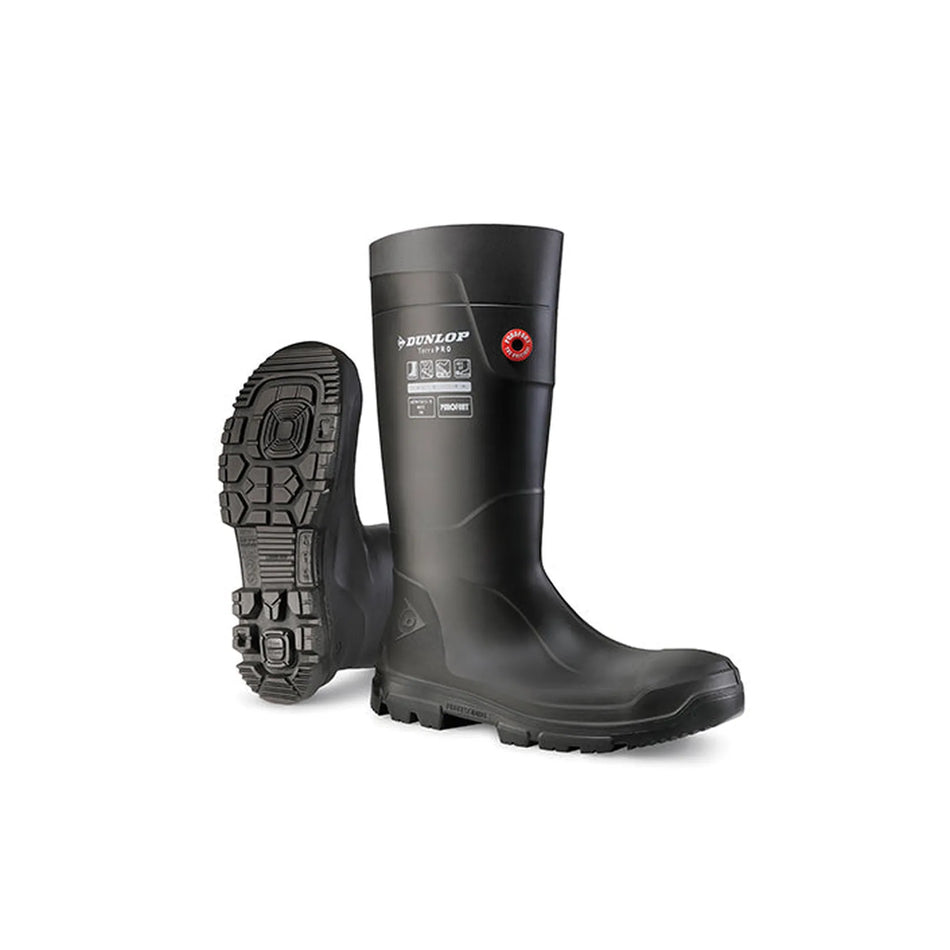 GVVLJ2H Regen en winterlaarzen Dunlop black
