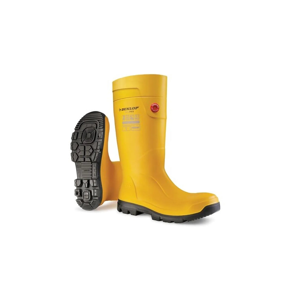 GVVLJ2J Regen en winterlaarzen Dunlop yellow