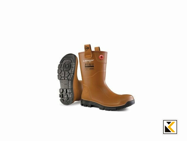 Dunlop - LJ2HR48 RIGPRO S5 fur lining brown