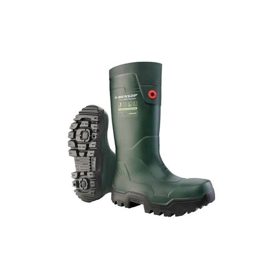 GVVLP8K Regen en winterlaarzen Dunlop green