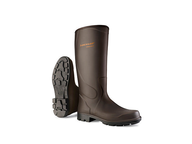 GVVLS0H Regen en winterlaarzen Dunlop brown