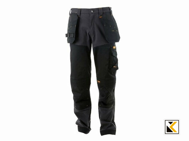 DeWalt - Memphis 4-way stretch werkbroek L31 grijs/zwart terracotta