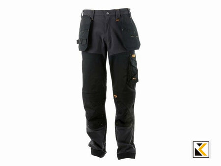 DeWalt - Memphis 4-way stretch werkbroek L31 grijs/zwart terracotta
