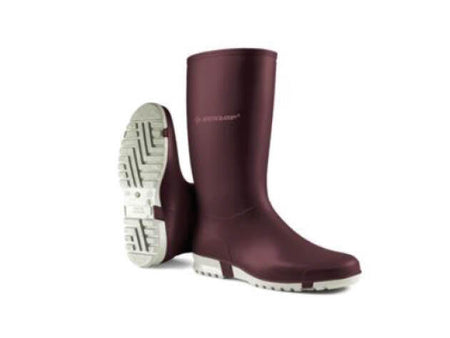 GVVMJ0K regenlaarzen Dunlop burgundy
