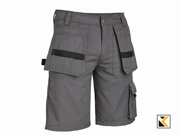 4WORK - Murcia multipocket werkshort black