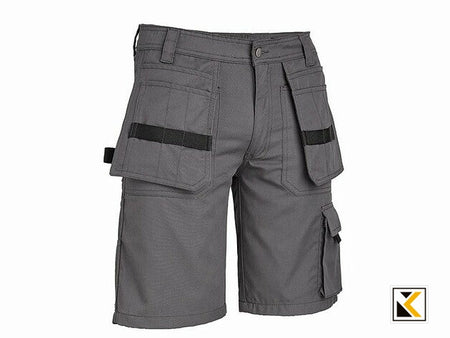 4WORK - Murcia multipocket werkshort black