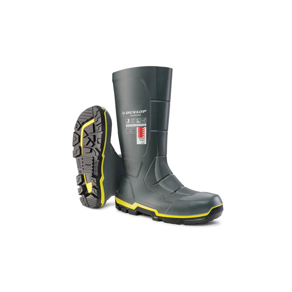 GVVMZ2L Regen en winterlaarzen Dunlop grey