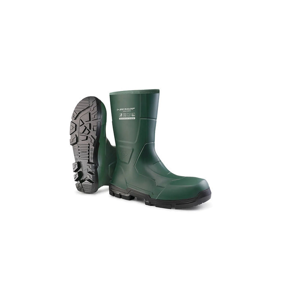GVVNA0A Regen en winterlaarzen Dunlop green